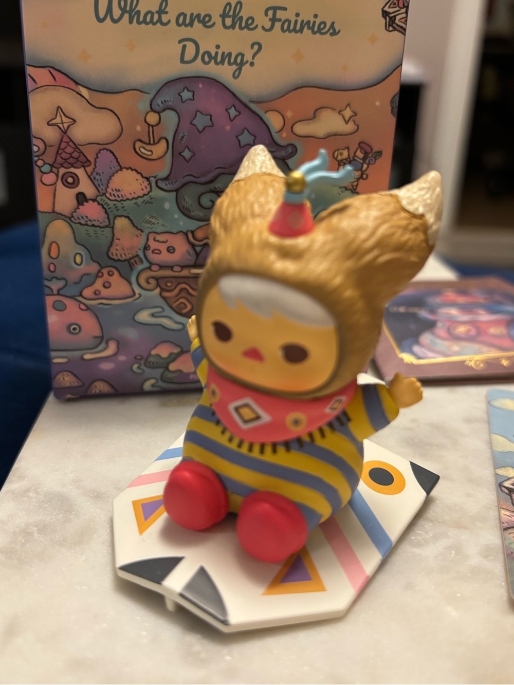 Adorable Paper Plane Pucky Figurine Collectible Toy